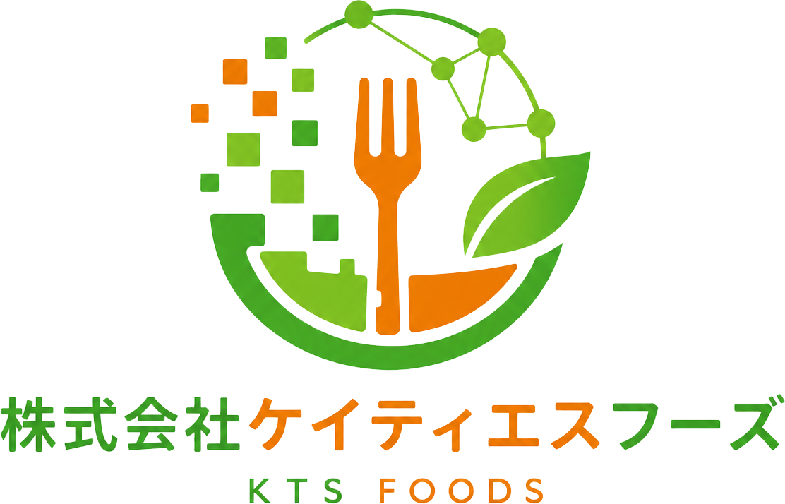 株式会社ケイティエスフーズ KTS FOODS ロゴ